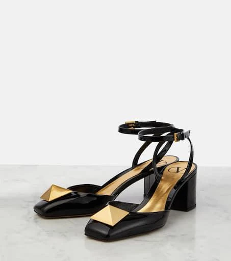 Valentino One Stud patent leather pumps 5