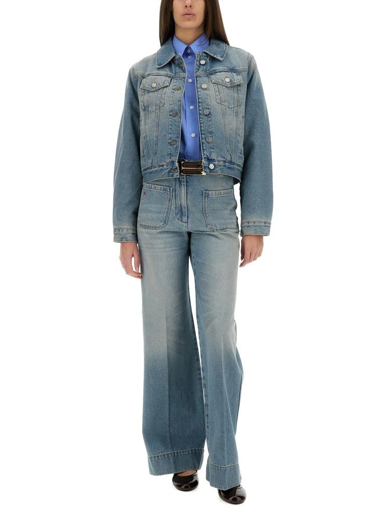 Victoria Beckham PADDED DENIM JACKET 2