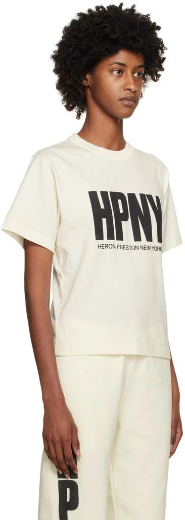 Heron Preston White 'HPNY' T-Shirt 2