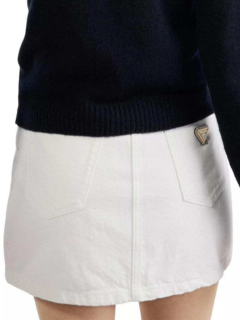 Prada Denim Miniskirt 5