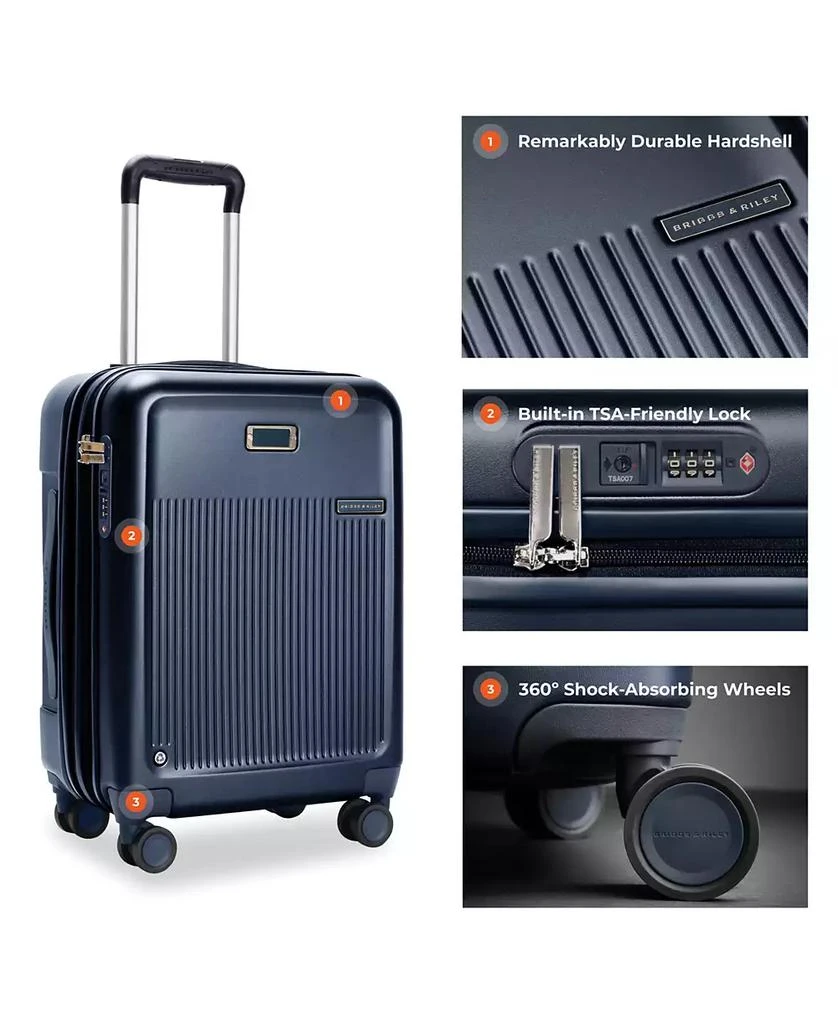 Briggs & Riley Sympatico 3.0 Global Carry-On Expandable Spinner 4