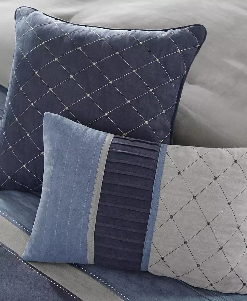 Madison Park Collins Faux-Suede 7-Pc. Comforter Set 3