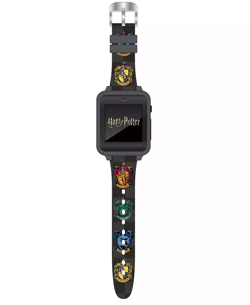 Accutime Harry Potter Kid's Touch Screen Black Silicone Strap Smart Watch, 46mm x 41mm 3