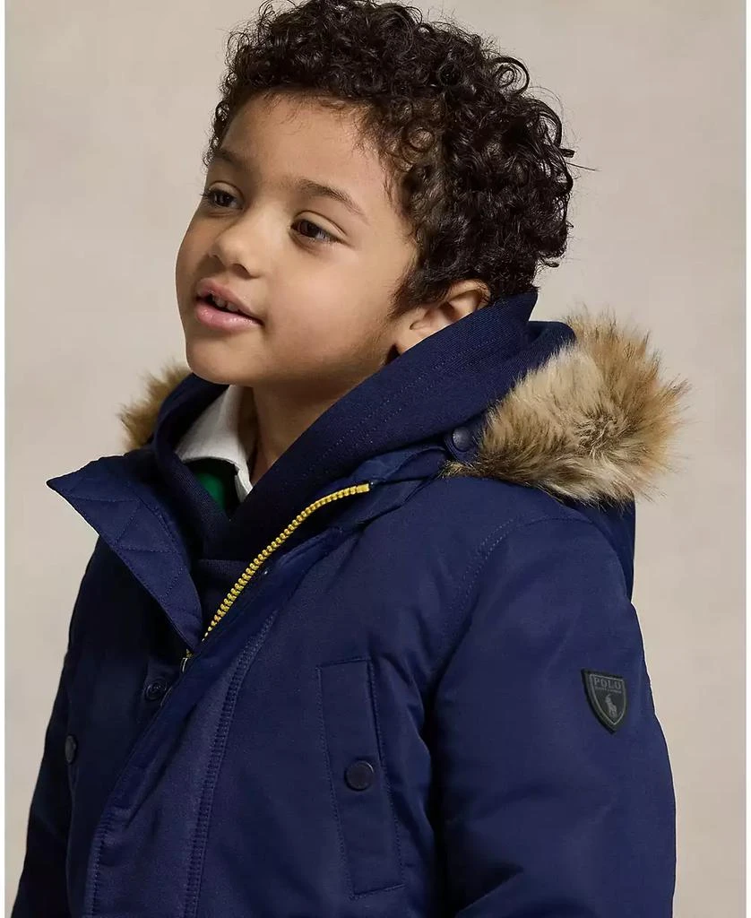 Shop Toddler and Little Boys 2-7 Faux-Fur-Trim Down Parka on Sale