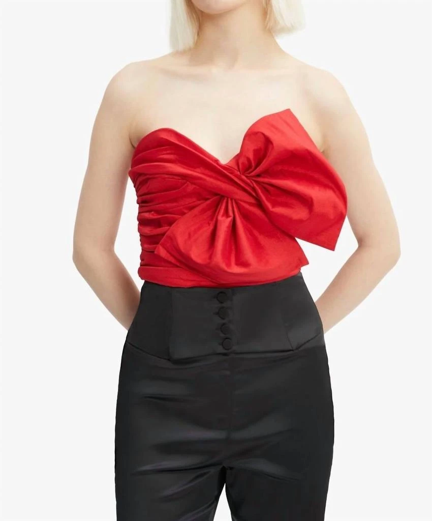 Bardot Bardot - Lexana Bow Bustier Top