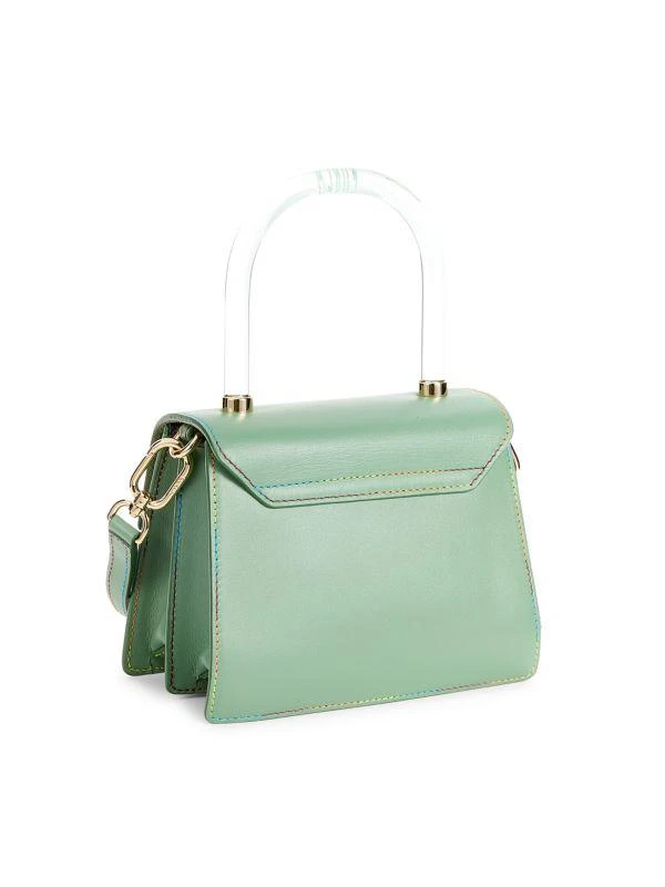 Furla Mini Leather Satchel 4