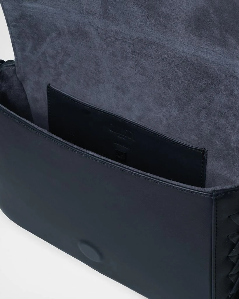 Callista Maxi Box Flap Leather Shoulder Bag 4