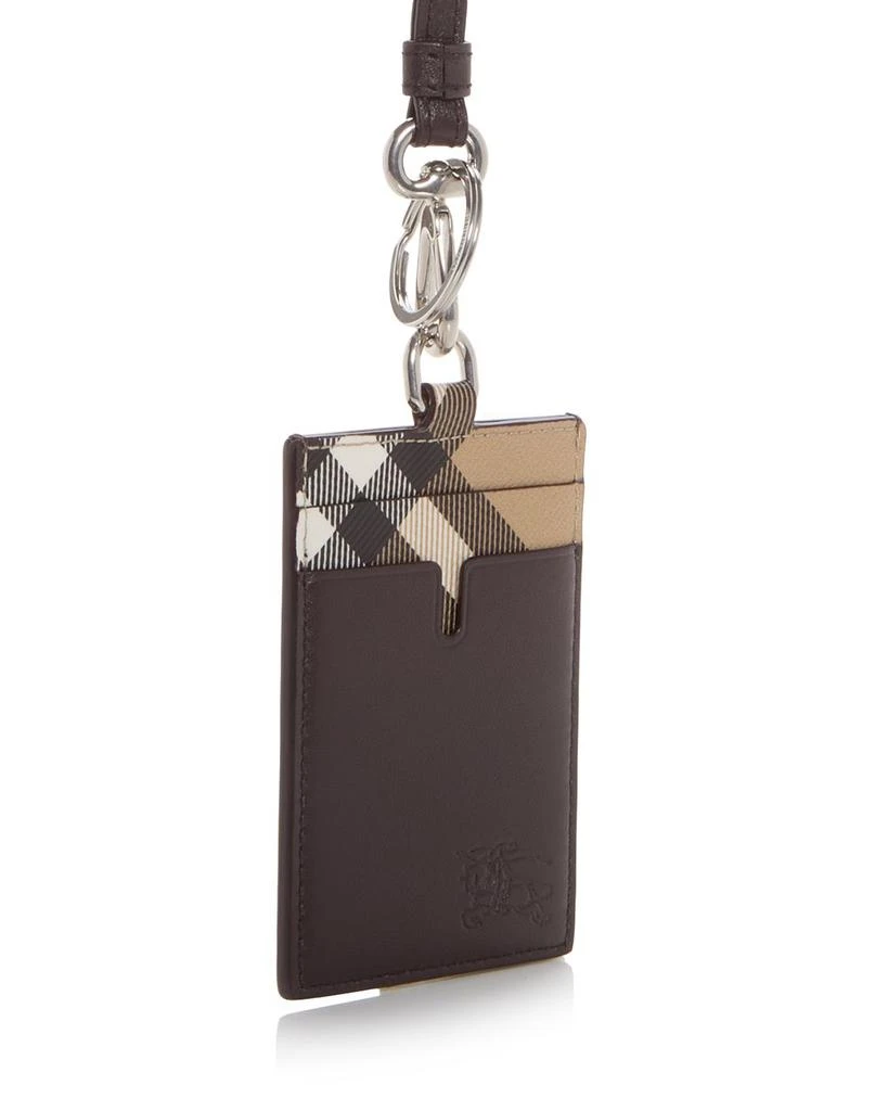 Burberry Check Lanyard Card Case 1