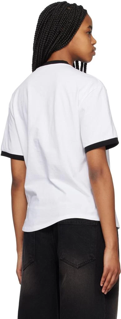 We11done White Crewneck T-Shirt 3