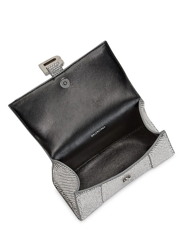 Balenciaga Hourglass XS Handbag With Rhinestones 4