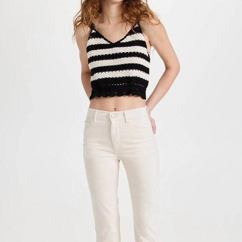 DL1961 Patti Straight High Rise Ankle Jeans 1
