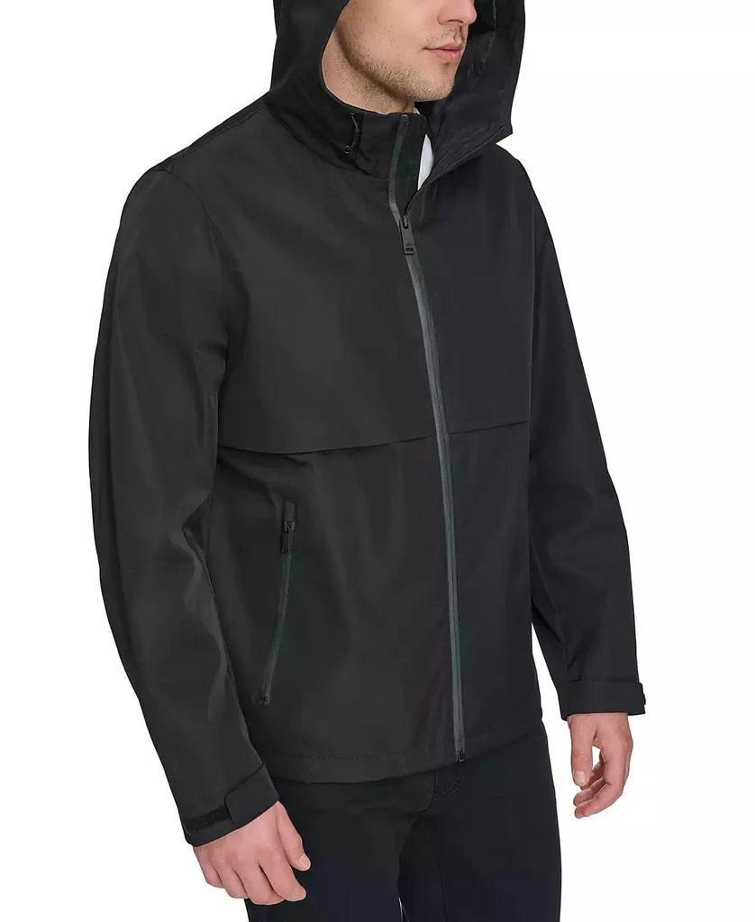 Dockers Men's Hooded Rain Jacket 3