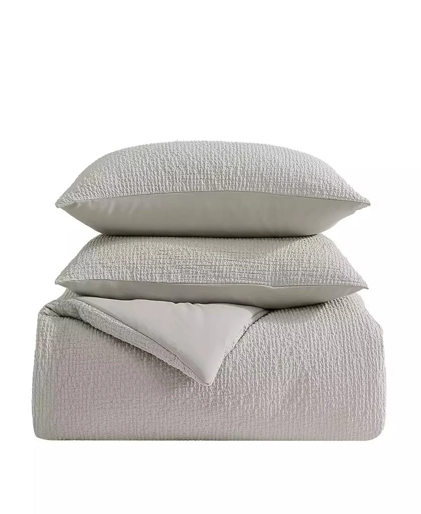 Vera Wang Puckered Texture 3-Pc. Comforter Set 8