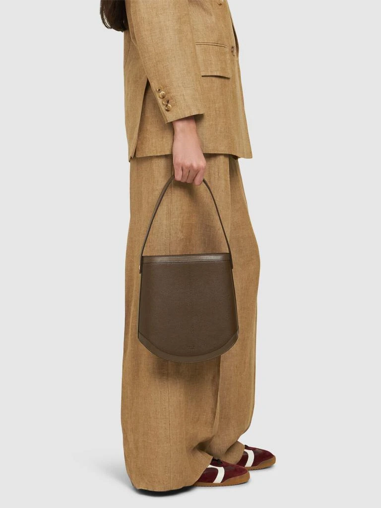 SAVETTE The Large Bucket Leather Shoulder Bag 1