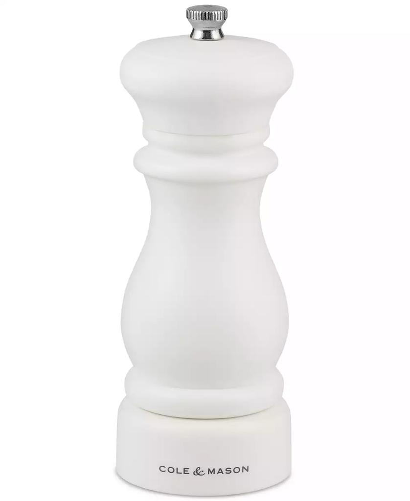Cole & Mason Southwold Classic Salt & Pepper Mill Gift Set, Black/White
