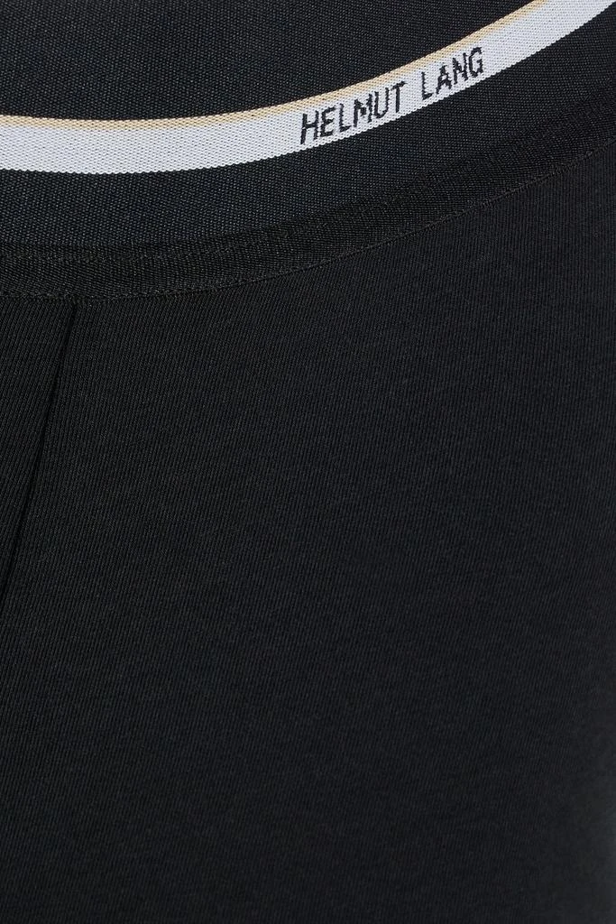 Helmut Lang Stretch cotton and modal-blend jersey shorts 4