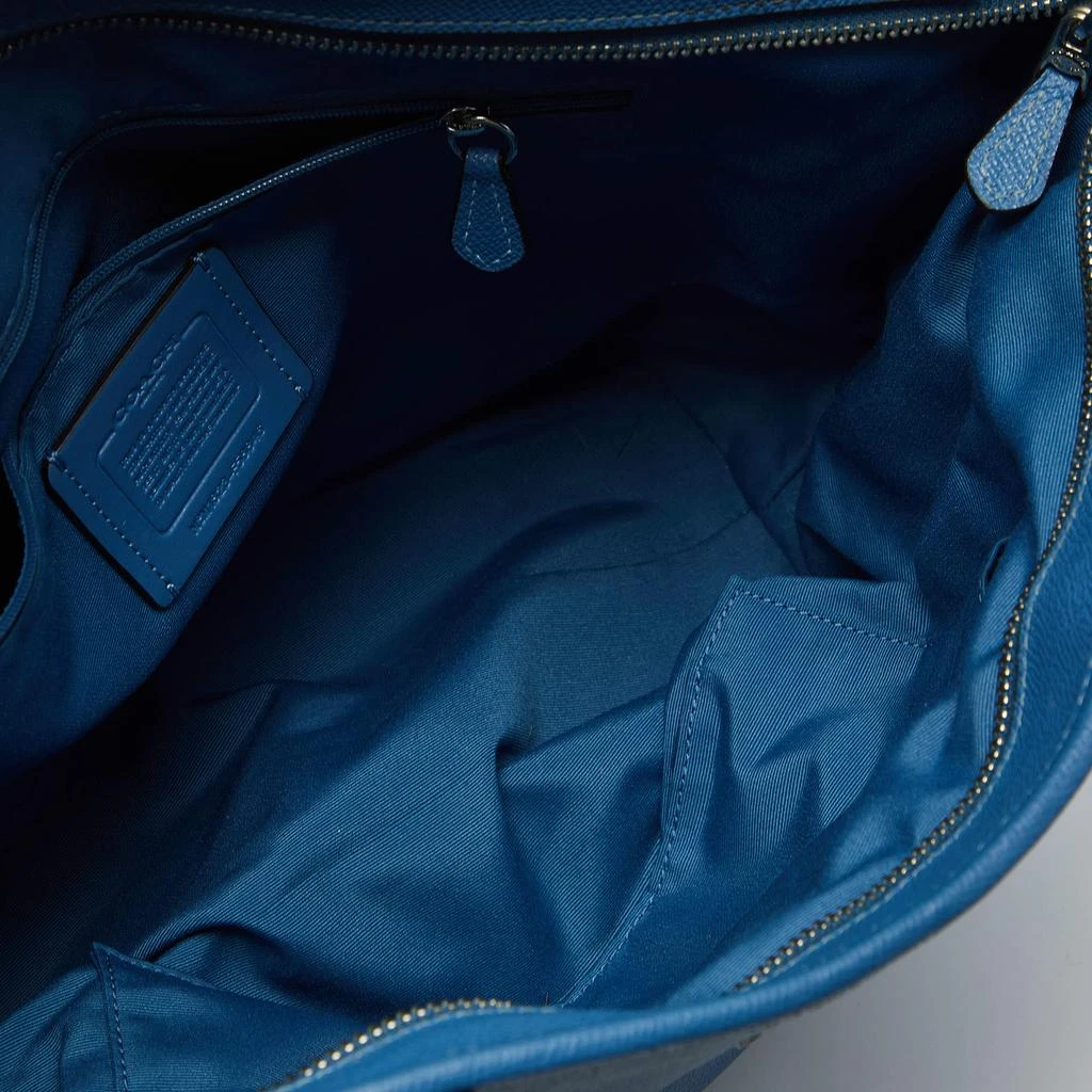 Coach Coach Blue Leather City Zip Tote 7
