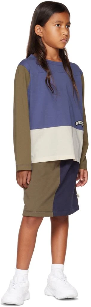 Wynken Kids Multicolor Tri-Line Long Sleeve T-Shirt 4