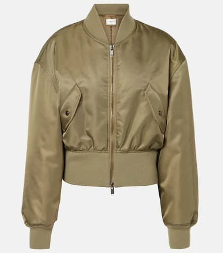 Yves Saint Laurent Padded bomber jacket 1