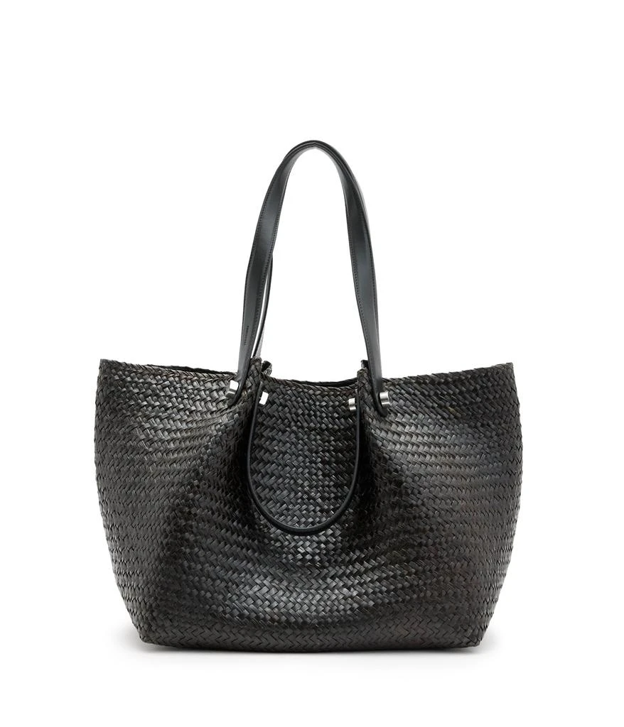 AllSaints Allington Straw Tote 2