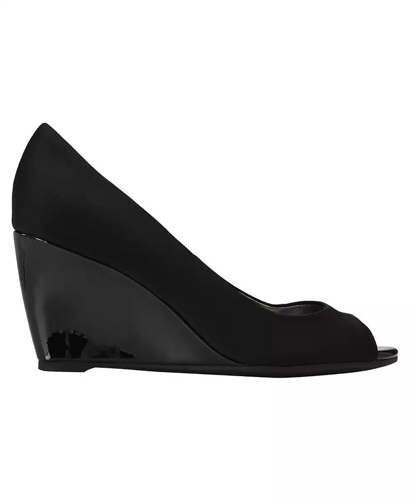 Bandolino Women's Tufflove Peep Toe Wedge Pumps 2