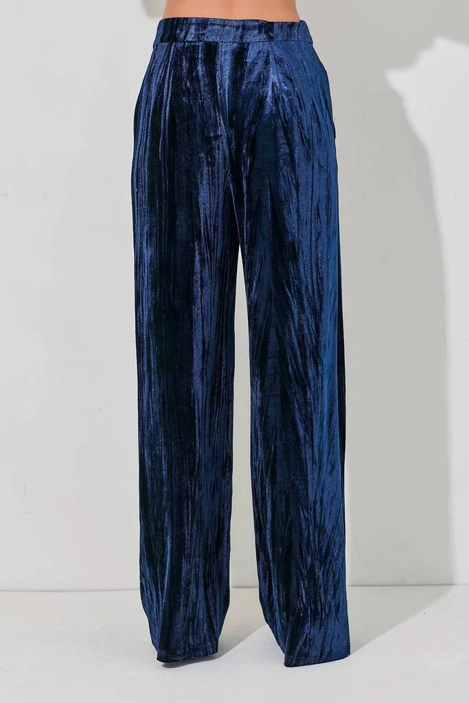 Baevely by Wellmade Baevely By Wellmade - Velvet Trouser Pant 3