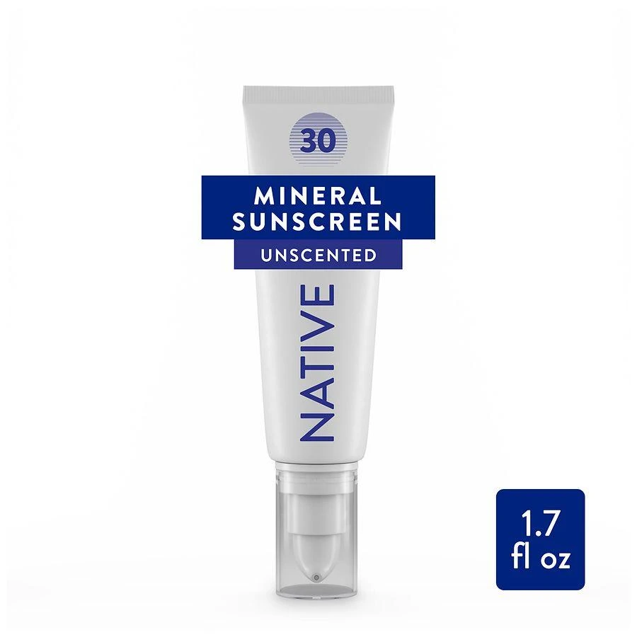 Native Mineral Face Sunscreen Unscented 2