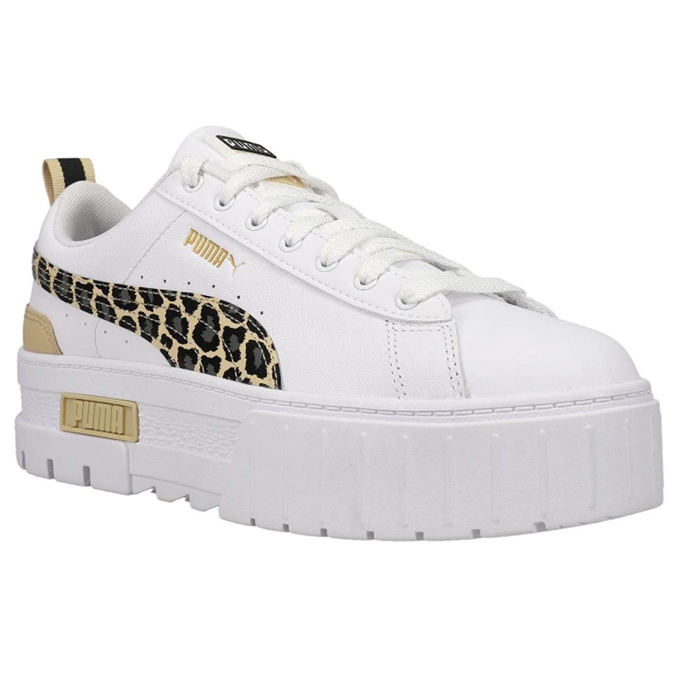Puma Mayze Wild Leopard Lace Up Sneakers 2