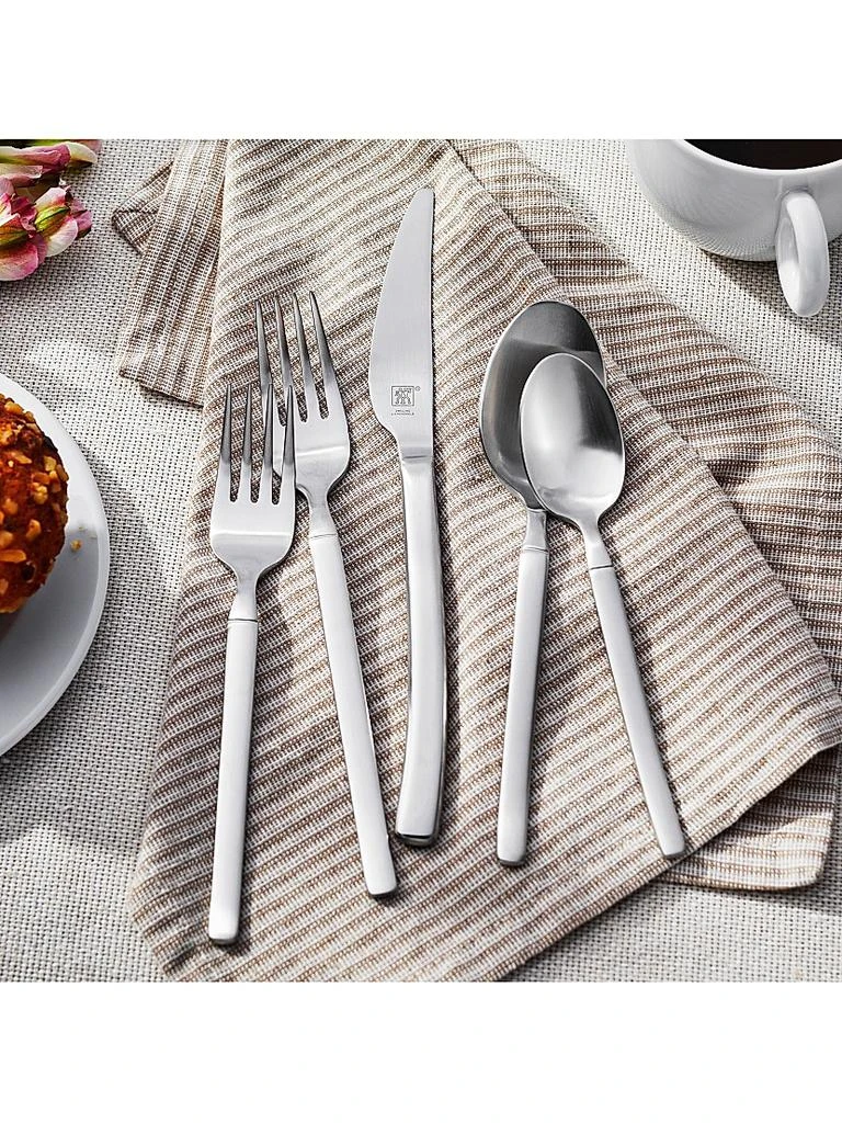 ZWILLING J.A. Henckels Opus Satin 45 Piece Flatware Set 2