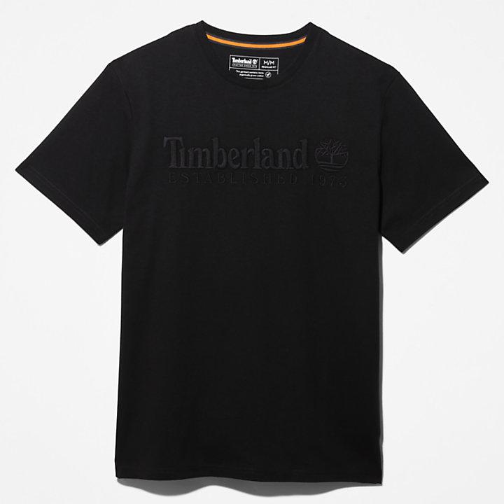 Timberland Outdoor Heritage Logo T-Shirt for Men in Black