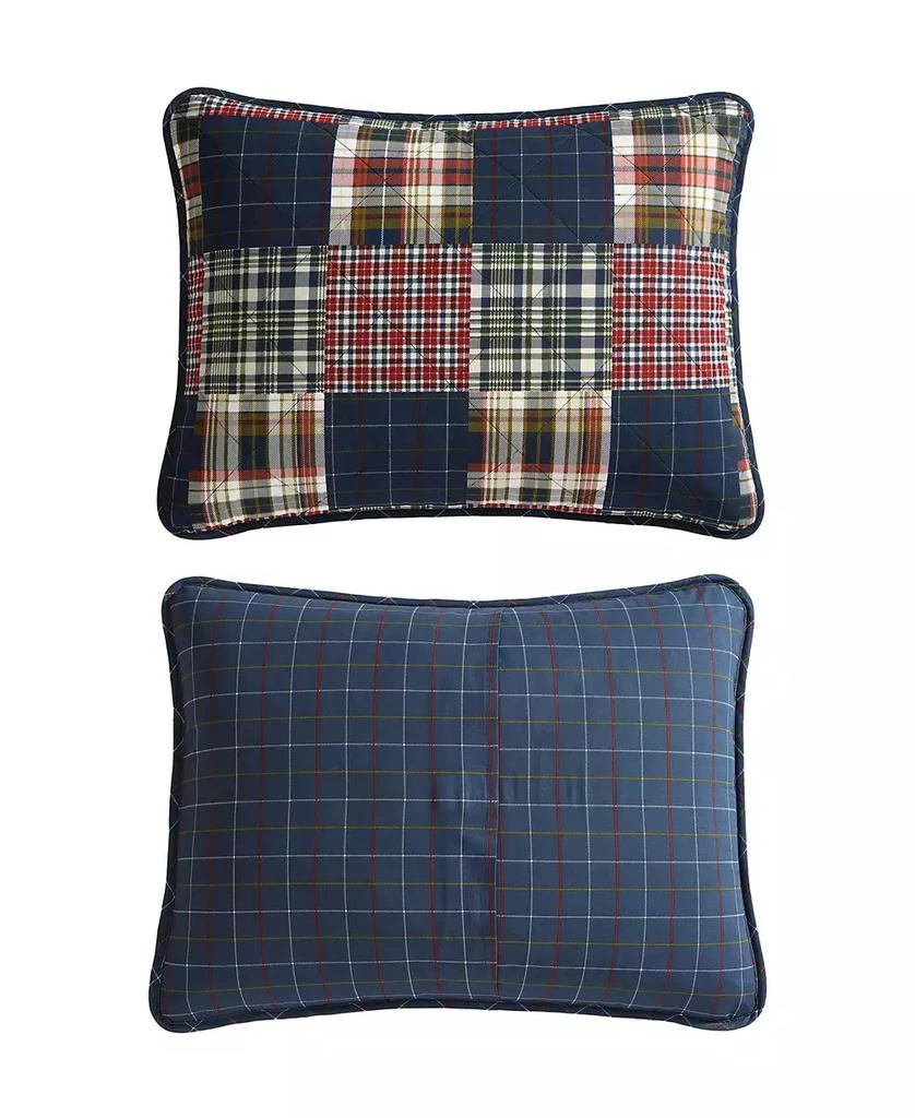 Eddie Bauer Madrona Plaid Reversible 3-Piece Quilt Set 7