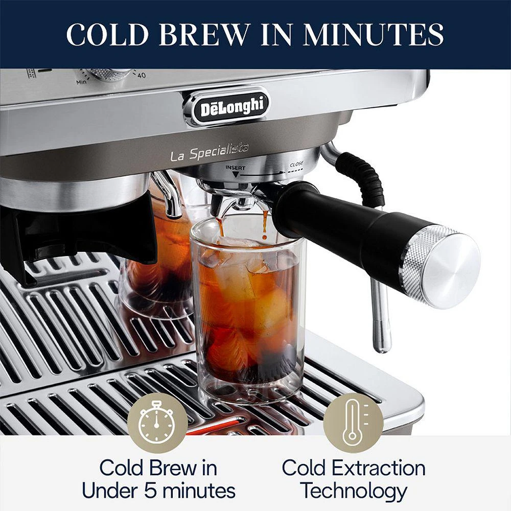 De'Longhi La Specialista Arte Evo Espresso Machine with Cold Brew 6
