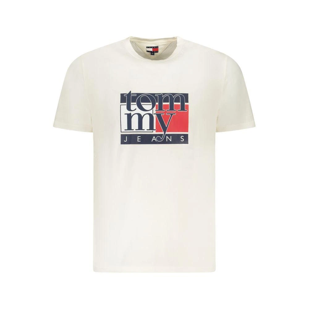 Tommy Hilfiger Tommy Hilfiger White Cotton T-Shirt 1