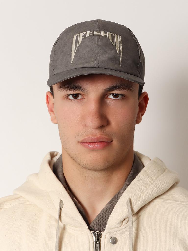 DRKSHDW Cotton baseball hat with logo on the front