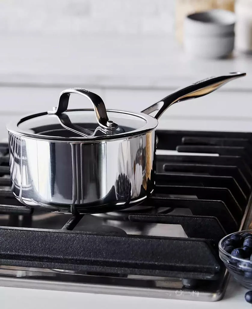 Greenpan Valencia Pro Stainless Steel 1.66-Qt. Saucepan with Lid 4