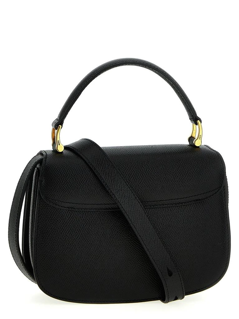 AMI AMI Paris Logo Plaque Foldover Top Shoulder Bag 2