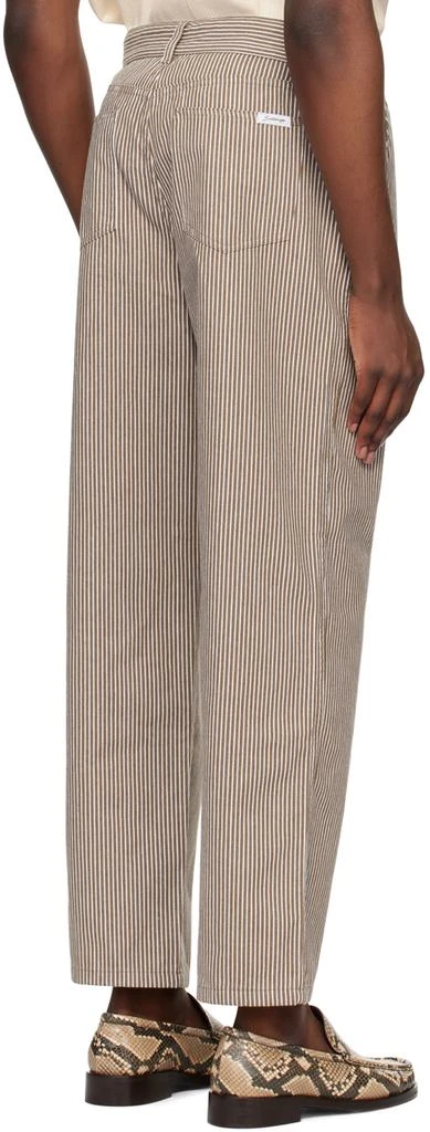 Saturdays NYC Brown George Trousers 3