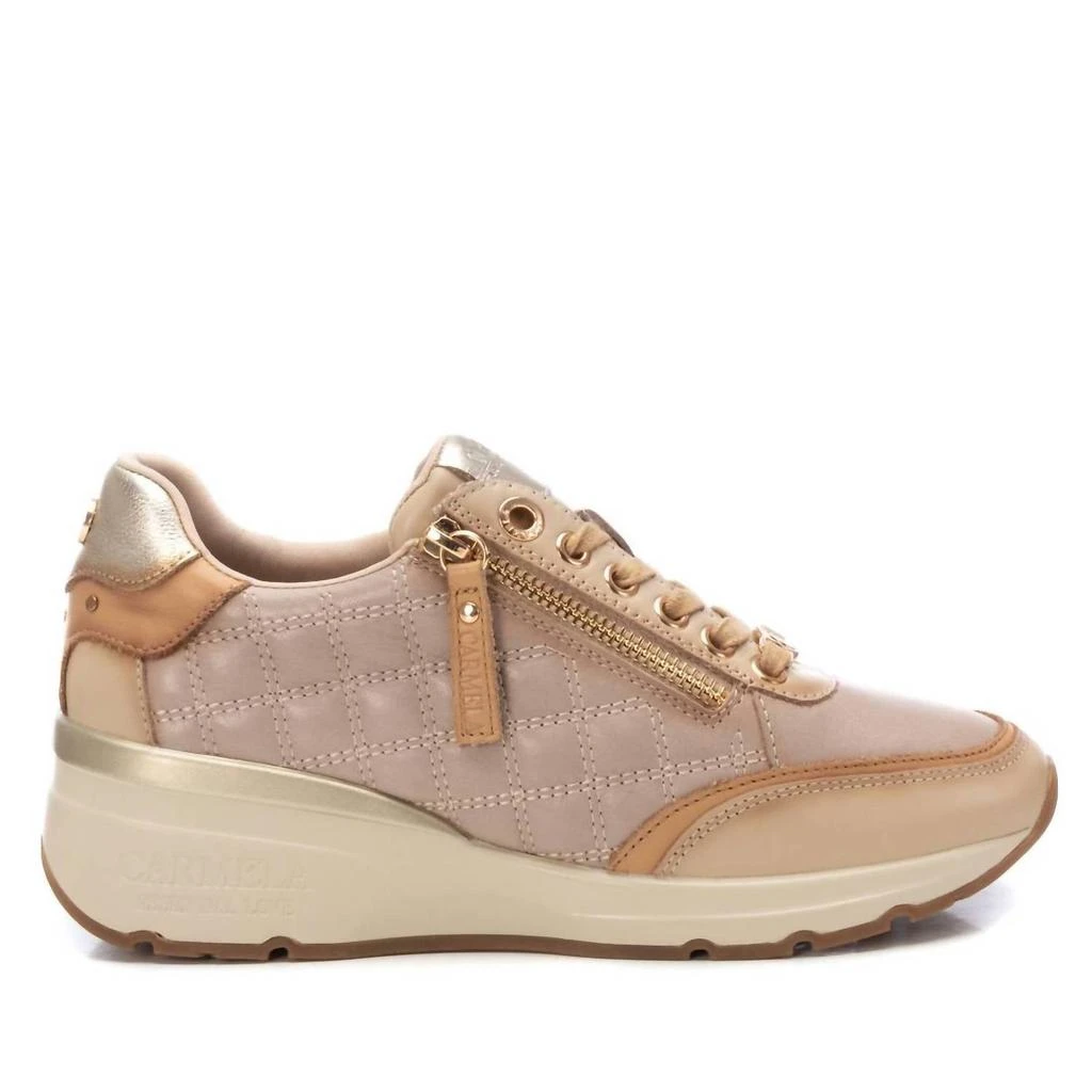 Women NEW XTI women\'s trainer sneakers in beige display picture 1