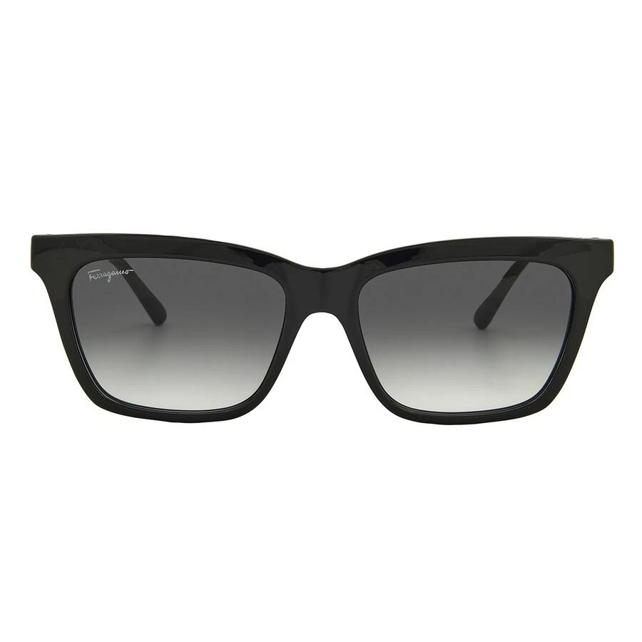 Salvatore Ferragamo Grey Gradient Rectangular Ladies Sunglasses SF1027S 001 55