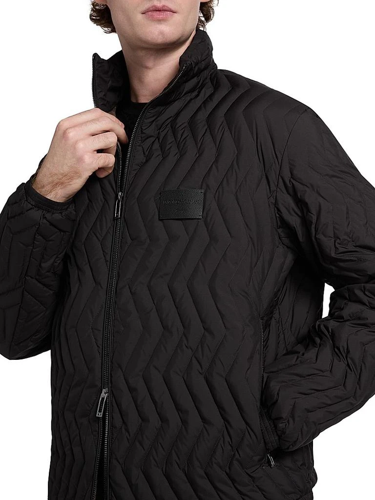 Emporio Armani Zig-Zag Padded Down Jacket 6