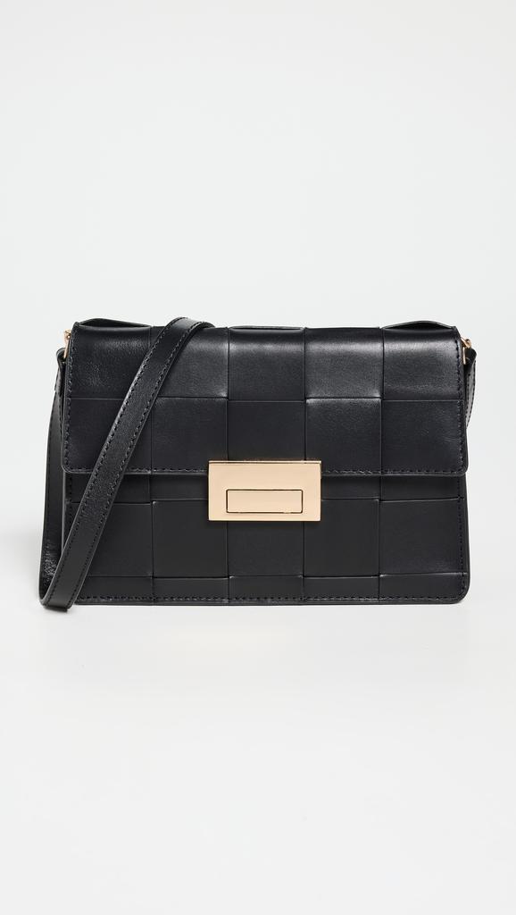Loeffler Randall Delphine Leather Clutch