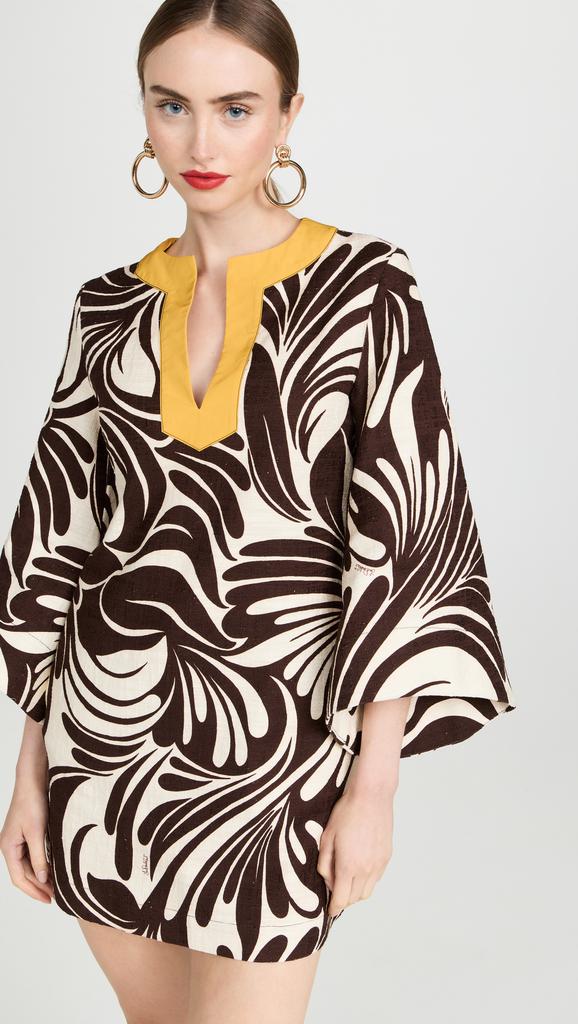 La Double J The Caftan Mini Dress