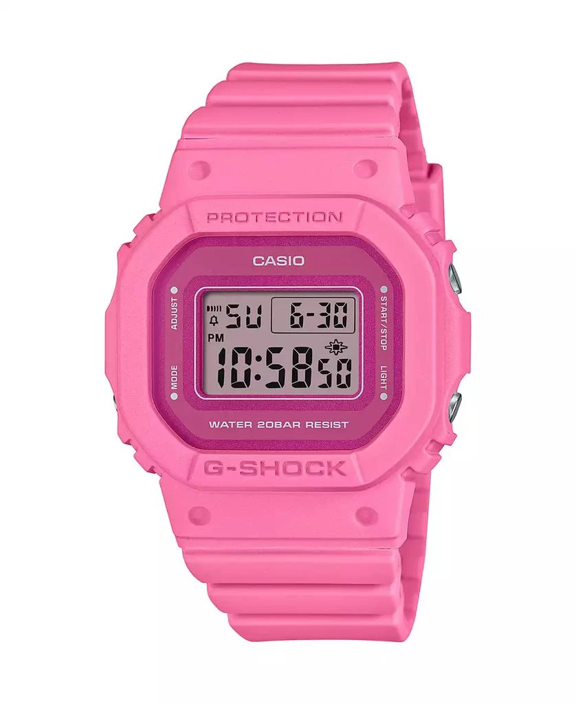 G-Shock Women's Japanese Quartz Pink Resin Watch 1