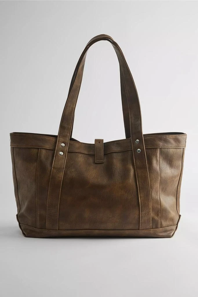 BDG BDG Washed Faux Leather Tote Bag 4