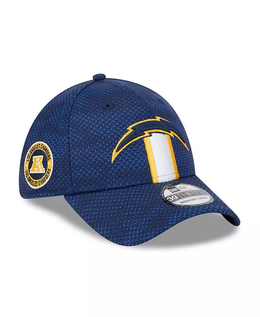 New Era Men's Navy Los Angeles Chargers 2024 Sideline 39THIRTY Flex Hat 3