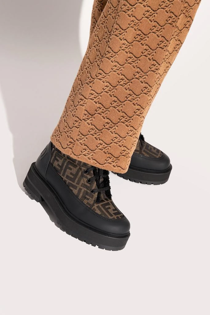 Fendi Snow boots with logo 2