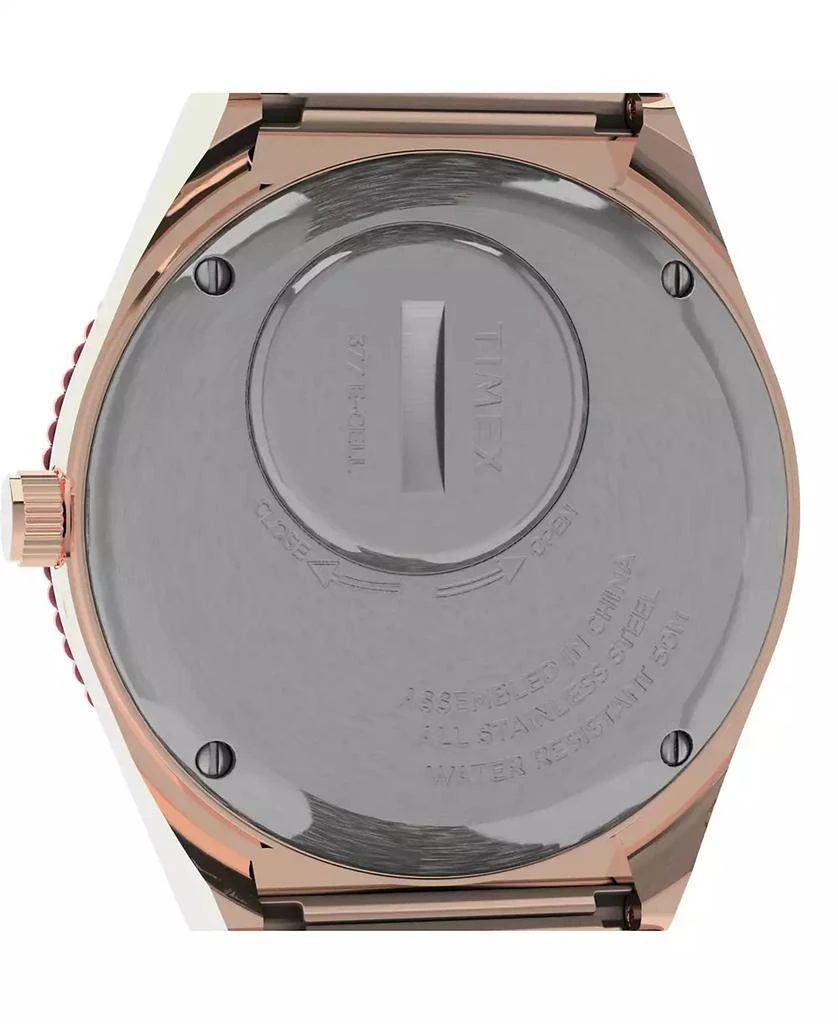 Timex Women's Q Reissue Two-Tone Bracelet Watch 36mm 2