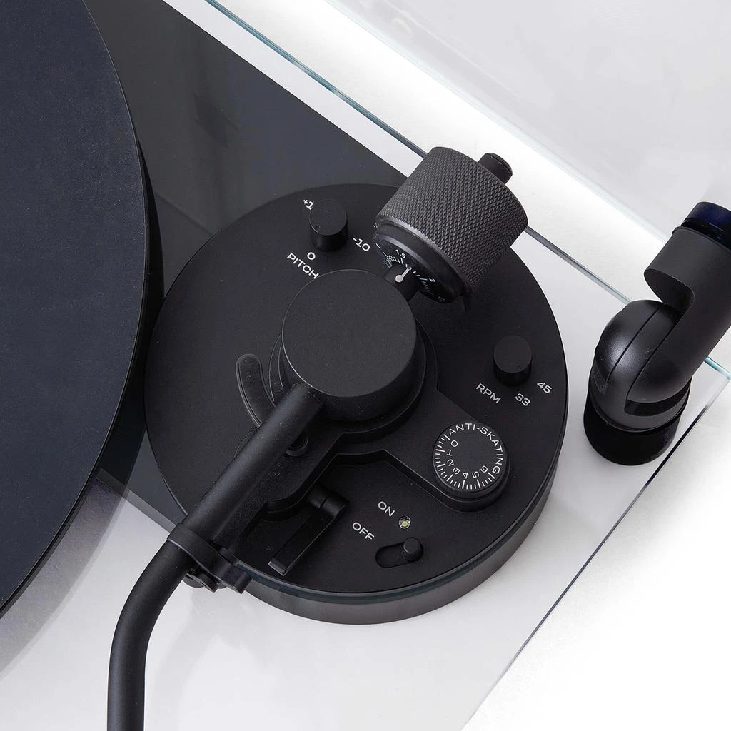 Transparent Turntable/ Record Player - Black 5