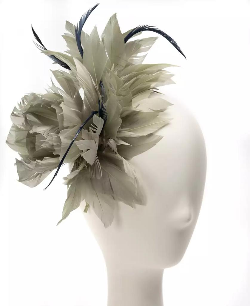 August Hat Company Sweet Floral Feather Fascinator