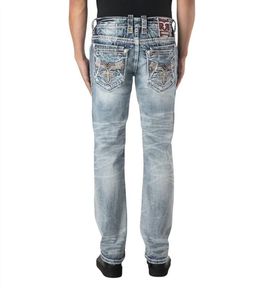 Rock Revival Rock Revival - Jerroll Stackable Straight-leg Jean - 32" Inseam